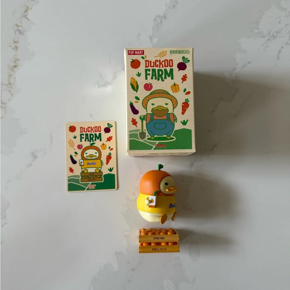 Pop Mart Duckoo Farm Figure - Orange